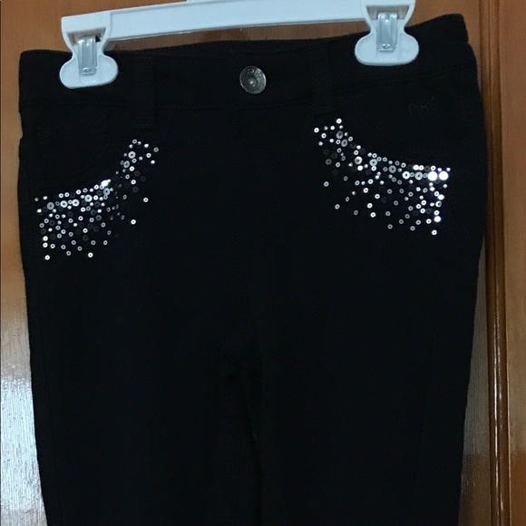 Justice Other - Justice girl's black jeans